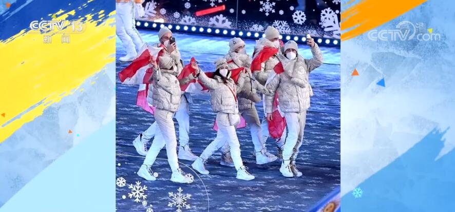 各国运动员社交账号刷屏，分享冬奥会闭幕式精彩瞬间